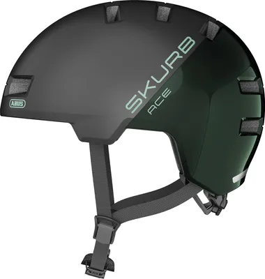 Produktbild von ABUS Stadthelm Skurb ACE - Stylischer Fahrradhelm im Alltag, beim Skaten, BMX-Fahren oder Longboarden - City Vibes, Größe S