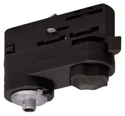 Image de Adaptateur de luminaire pour rail S-Track 3P. noir
