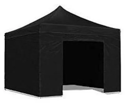 Immagine prodotto di Telo di Ricambio Laterale per Gazebo Pieghevole 3x2m Impermeabile Ricambio Nero
