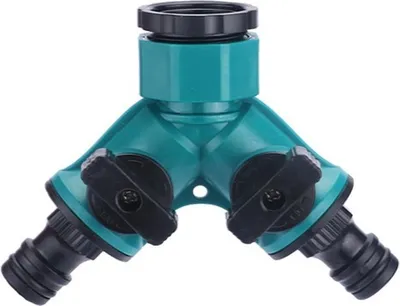 Produktbild von INF 2-Wege-Schlauchverteiler - Y-Verbinder Gartenschlauchverteiler