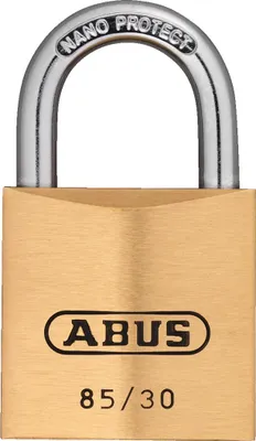 Produktbild von Zylindervorhangschloss 85/30 Schlosskörper-B.30mm MS versch.-schl.ABUS