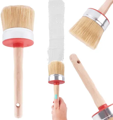 Produktbild von Pinsel Malerpinsel Farbpinsel Lackierpinsel Lackpinsel Flachpinsel Deckenbürste 70mm