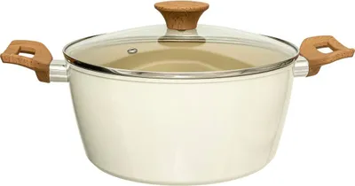 Produktbild von Kochtopf "harmony" d24cm aus geschmiedetem aluminium beige - 5 five simply smart