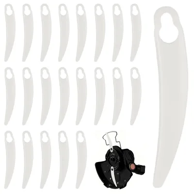 Produktbild von Omgoods – Set mit 50 Rasentrimmerblättern für effizientes Rasenmähen