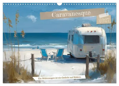 Produktbild von Caravanesque (Wandkalender 2027 DIN A3 quer), CALVENDO Monatskalender