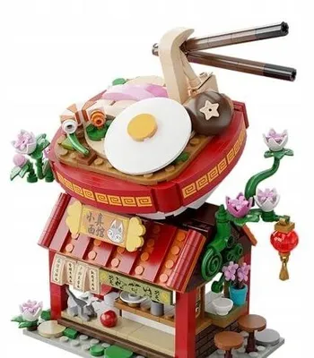 Produktbild von Pantasy Kung Fu Panda Mini Street View Restaurant Kulinarische Bausteine 86506