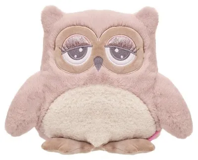 Zdjęcie produktu dla Maskotka Sowa Abby różowo-kremowa, pluszowa zabawka 23 cm