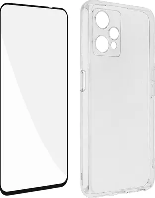 Produktbild von Avizar, 360° Schutz-Set: Hülle und Folie für Realme 9 Pro Plus, Schwarz