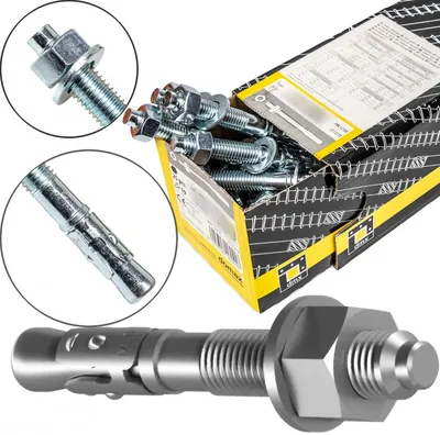 Obrázok produktu pre Kotva do betónu 10x80 DOMAX DMX prstencová rozperná expresná 50 ks