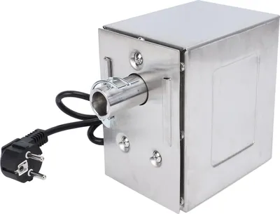 Produktbild von 45 W Grill, elektrischer Ersatz-Rotisserie-Motor, Edelstahl-Grill für Schweineziegen-Hühnerbräter, 100-240 V, EU-Stecker