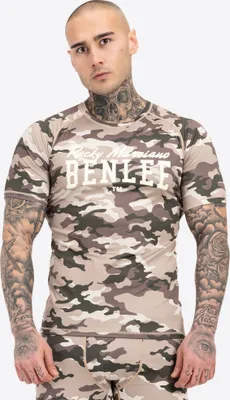 Zdjęcie produktu dla Męska funkcjonalna koszula slim fit LITTOS Camo Desert L BENLEE