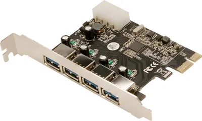 Obrázek produktu pro LogiLink USB 3.0 4-Port PCI Express Card - USB-Adapter