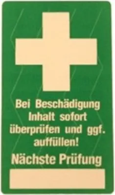 Produktbild von 10x Siegel Verbandskasten Erste Hilfe Prüfsiegel