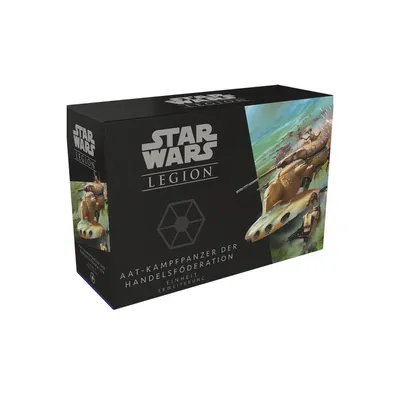 A product box for a Star Wars Legion game expansion.