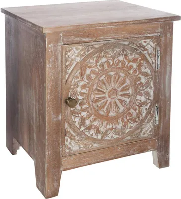 Produktbild von Nachttisch "shirel" mangoholz h44,5cm - Atmosphera créateur d'intérieur