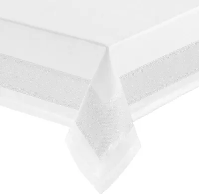 Obrázok produktu pre Obrus Marina biely 140x240 cm odolný voči škvrnám
