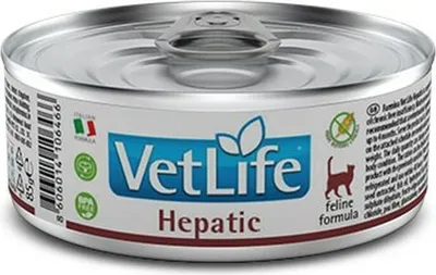 Produktbild von FARMINA Vet Life Natural Diet Cat Hepatic - Nassfutter für Katzen - 85 g