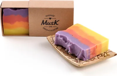 Produktbild von MUSK Naturseife Auf den Wellen 100 g
