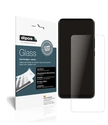 Produktbild von 2x Schutzfolie für ZTE Blade V2021 5G matt - Anti-Shock 9H Folie dipos Glass Kunststoffglas