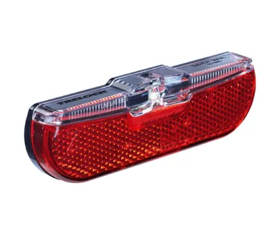 Produktbild von Trelock 8005032 E-Bike-Rücklicht 'Duo Flat LS 611', LED, 6-12V, rot/schwarz