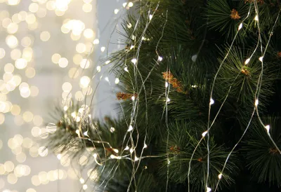 Produktbild von STAR TRADING Lichterkette Silberdraht 125LED 140cm
