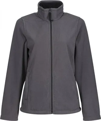Produktbild von Regatta TRF565 | WomenŽs Micro Full Zip Fleece / Damen Fleece Jacke - Farbe: Seal Grey (Solid) - Größe: 44 (18)