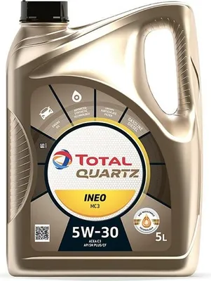 Zdjęcie produktu dla Olej Total Quartz 5W30 5L Ineo Mc3 C3 / Sn /Cf / 229.52 / 505.01 / Dexos 2 / Bmw Ll04 / Ms-11106