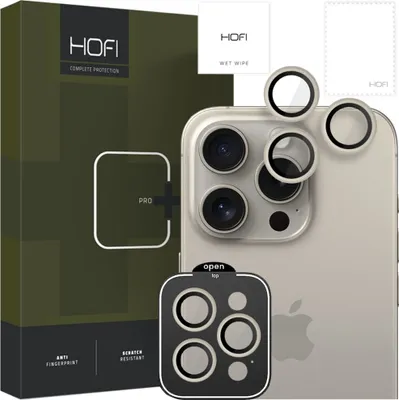 Produktbild von Hofi Camring Pro+ Kameraabdeckung Iphone 15 Pro / 15 Pro Max Titan