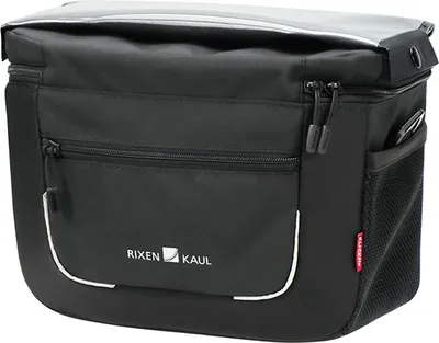Immagine prodotto di Borsa manubrio Klickfix Aventour nera, 27x20x19cm, senza adattatore manubrio