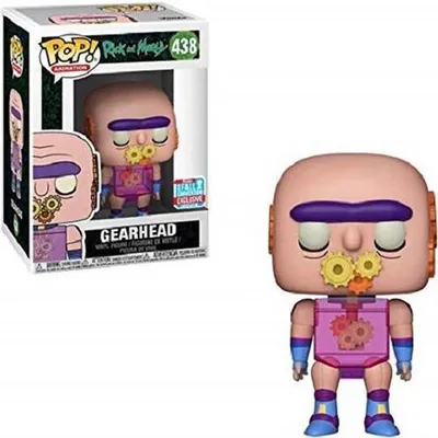 Produktbild von Rick and Morty - Gearhead 438 2018 Fall Convention Exclusive - Funko Pop! - Vinyl Figur