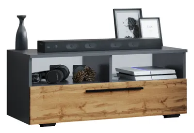 Image de Meubles Meuble Télévision | Planchers | Meuble Meuble Télévision avec espace de rangement suffisant | Dimensions H. 39 x W. 95 x D. 40 cm | Fernseh Furniture – Arila L