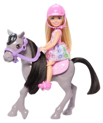Productafbeelding van Barbie Familie & Vrienden: Chelsea en Pony, pop