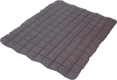 Produktbild von paw & pillow Microfaser Hundedecke Hundebetten Blau Braun Grau Schwarz Haustierdecke Pflegeleicht und allergikerfreundlich Hellgrau