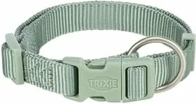 Productafbeelding van Trixie Premium Halsband, salie, maat: M-L