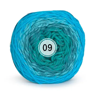 Immagine prodotto di Ricorumi Spin Spin dk cotone (50g/115m) 09 turchese
