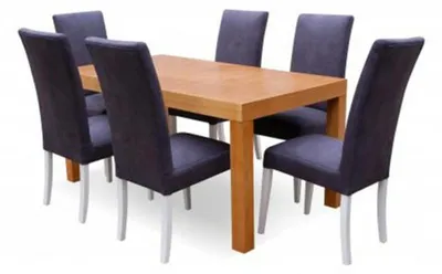 Produktbild von 6x Stuhl Set Stühle Polster Garnitur Küchen Wohnzimmer Esszimmer Set Designer