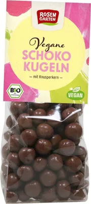 Produktbild von Schoko Kugeln - Knusperkern Vegan 80g