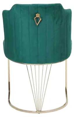 Produktbild von Designer Grüner Esszimmerstuhl 2x Stühle Luxus Einsitzer Moderne Esszimmer