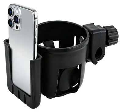 Imagen del producto de Soporte para vasos y botellas, universal, ajustable, color , para cochecitos