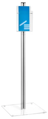 Produktbild von Bodenprospektständer DIN Lang Hoch 1-Fach - Zeigis® / Bodenprospekthalter