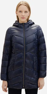 Produktbild von Tom Tailor Damen Leichte Freizeitjacke für Frühling und Herbst, Farbe Dunkelblau