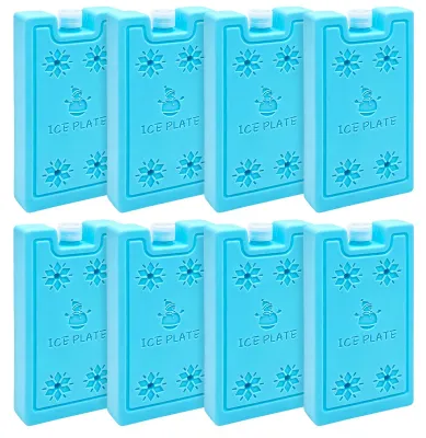 Immagine prodotto di Elementi refrigeranti, 8 pezzi, riutilizzabili, di dimensioni compatte, per borse termiche