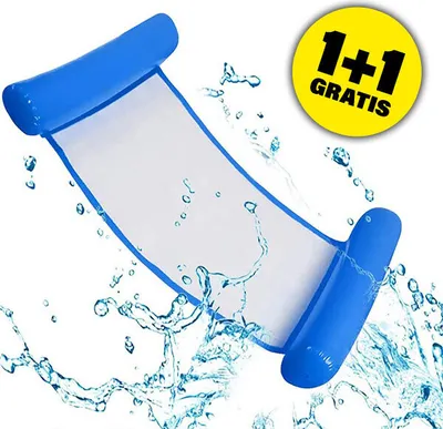Produktbild von Faltbares aufblasbares Strandkissen mit Netzfutter, tragbar und leicht zu tragen, stabil auf dem Wasser liegend, Strandtuch, 1+1 gratis – Sunchill