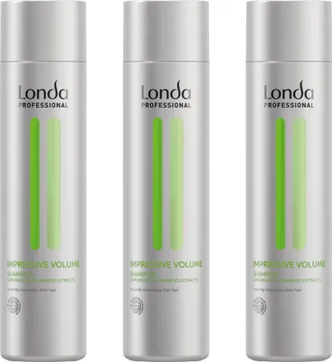 Produktbild von Impressive Volume Shampoo 3x250 ml