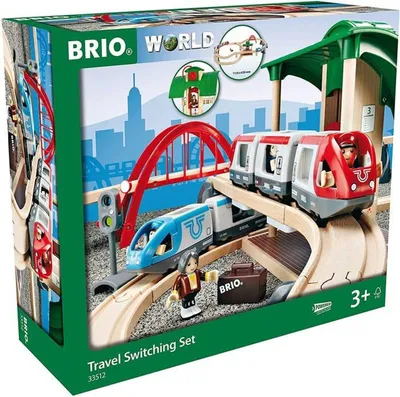 Zdjęcie produktu dla BRIO World - 33512 Duży kolejowy zestaw pasażerski