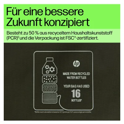 Produktbild von HP 15,6 Zoll Modularer Laptop Hülle, Schutzhülle, 39,6 cm (15.6"), 420 g