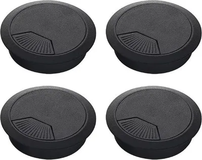 Immagine prodotto di Passacavo per ufficio, 60 mm, 4 pezzi