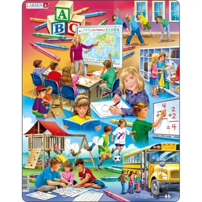 Obrázok produktu pre Späť do školy Puzzle 33 dielikov