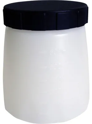 Immagine prodotto di WAGNER 0414906: Contenitore per vernice con coperchio, capacità 600 ml, accessorio per i sistemi di verniciatura a spruzzo WAGNER