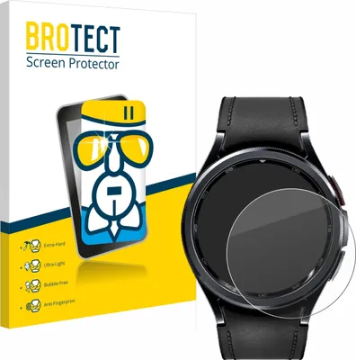 Produktbild von BROTECT Schutzglas für Samsung Galaxy Watch 6 Classic (43 mm) Schutzfolie Displayschutz Display Schutz Glas Folie klar